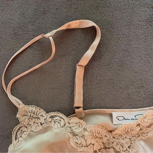 Oscar de la Renta Other - Oscar de la Renta Silk Lace Cami